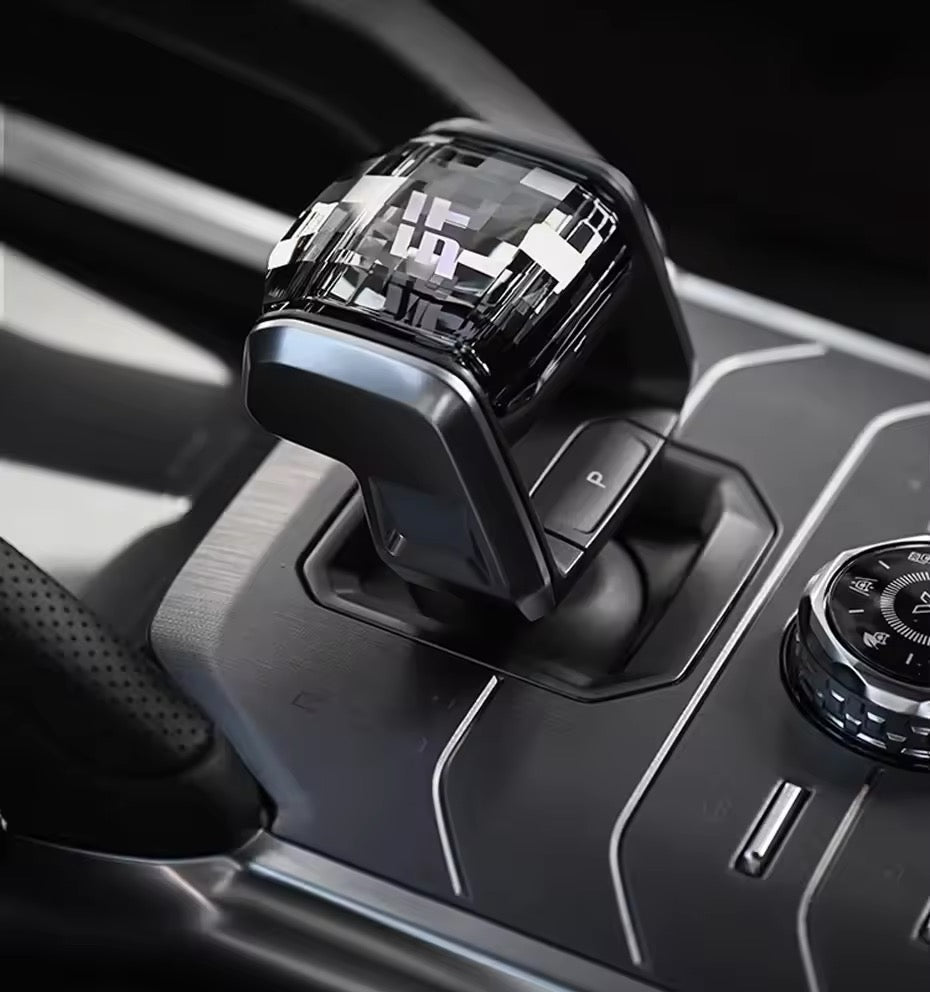 Jetour Crystal Handle Gear Shift Knob with LED Light Available For Chery Jetour Traveller T2 2023 - 2025 Car accessories