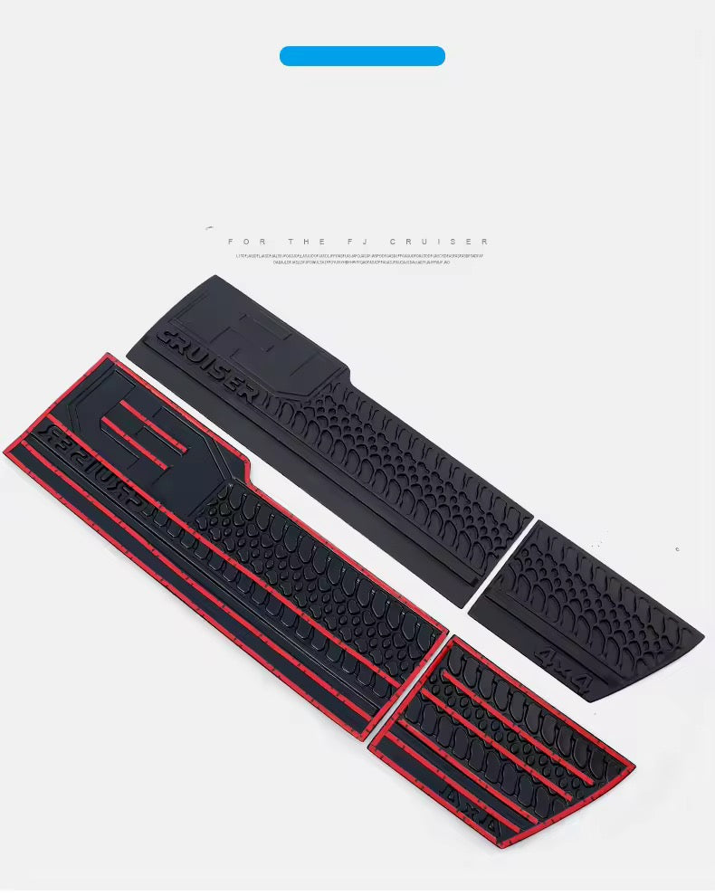 FJ Cruiser Door Anti-Rubbing Decoration Trim (2007–2023) – Scratch-Resistant Exterior Accessory