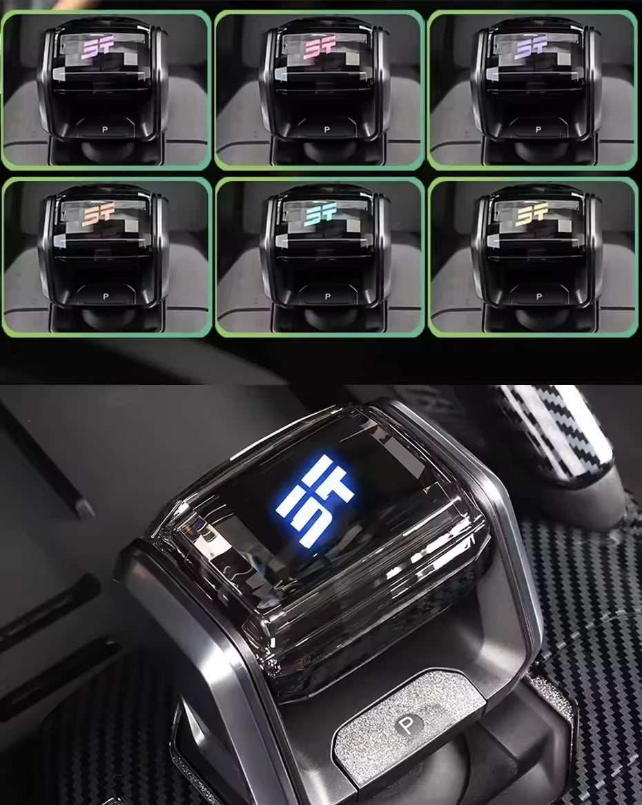 Jetour Crystal Handle Gear Shift Knob with LED Light Available For Chery Jetour Traveller T2 2023 - 2025 Car accessories