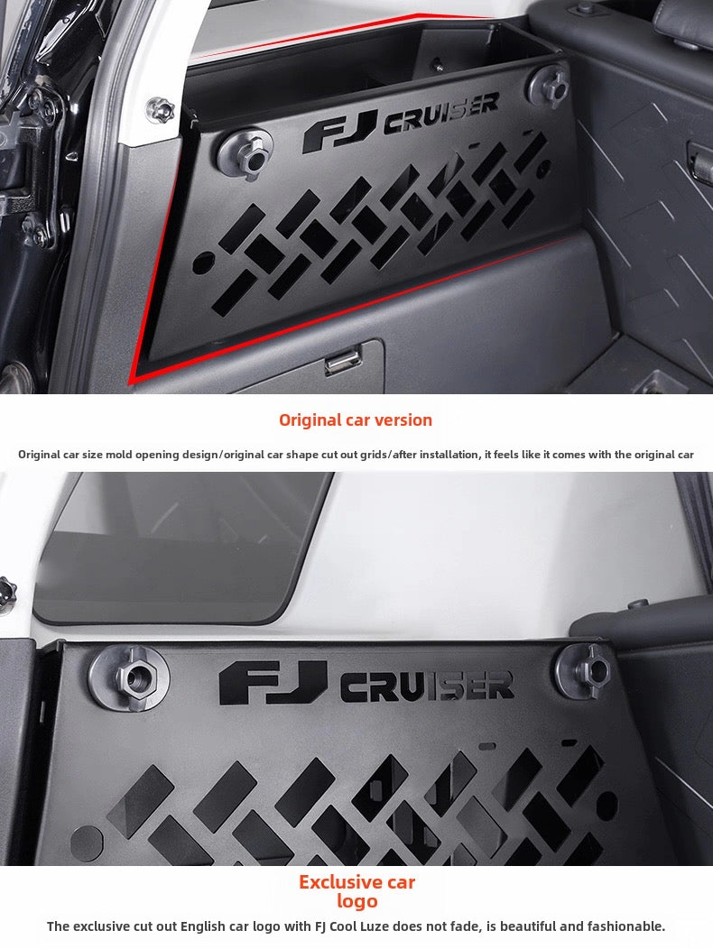 Toyota Fj Cruiser Trunk Storage Box Expansion Storage Box Modification Fj Cruiser Accessories