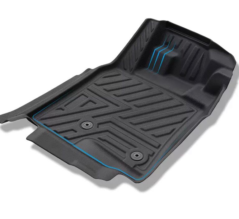 Mitsubishi Pajero Floor Mats  Styling Double Layer Custom Floor Mats for 2007- 2023 All-Weather TPE Rubber Waterproof Floorliner + Trunk Backrest Pad – Premium Interior Car Accessories