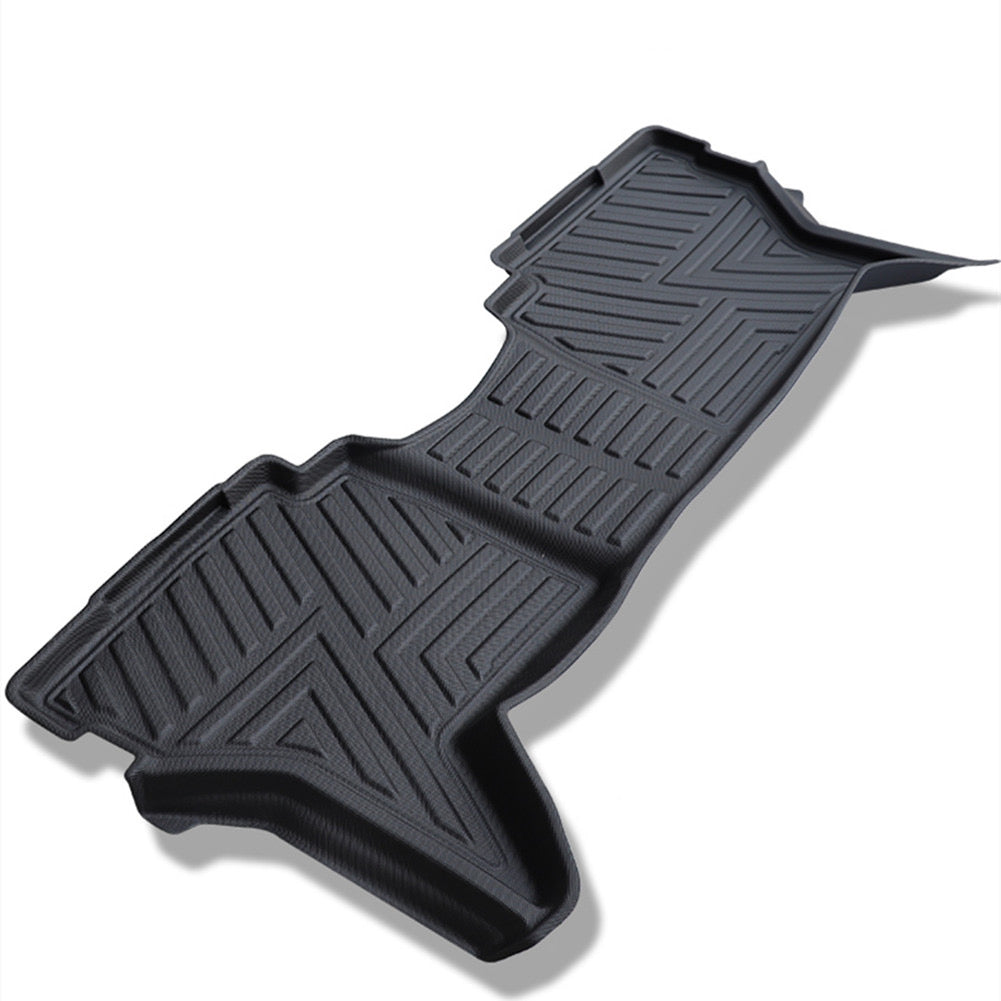 Mitsubishi Pajero Floor Mats  Styling Double Layer Custom Floor Mats for 2007- 2023 All-Weather TPE Rubber Waterproof Floorliner + Trunk Backrest Pad – Premium Interior Car Accessories