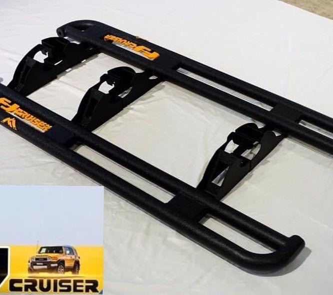 Fj Cruiser Side step Off-Road Side Steps Exterior Modification Accessories Steel 4x4 Pickup Off-road Auto Parts Universal Running Board for FJ Cruiser 2007- 2023 Side Step Nerf Bars Running Boards For Toyota