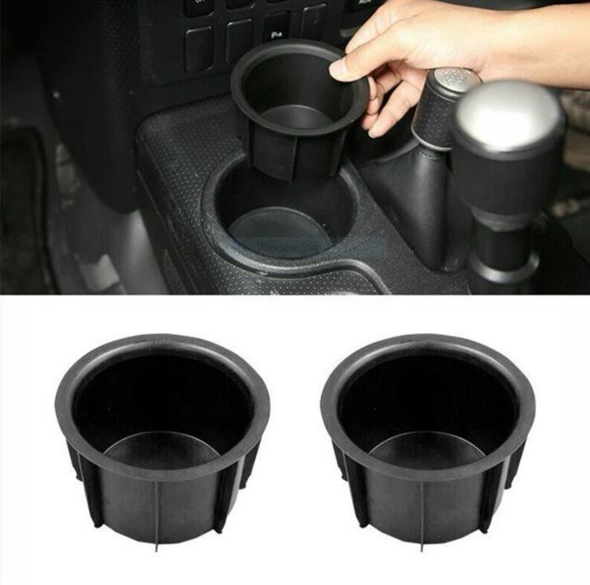 Fj Cruiser Center Console Cup Holder Rubber Insert for Toyota Fj Cruiser 2007-2023