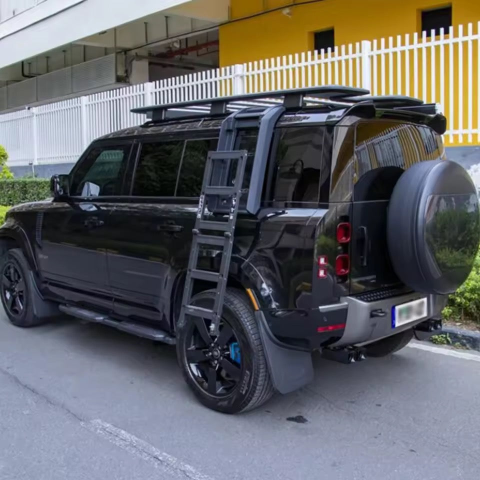 Universal ladder - cars Folding Aluminum Car Side Ladder & Roof Step