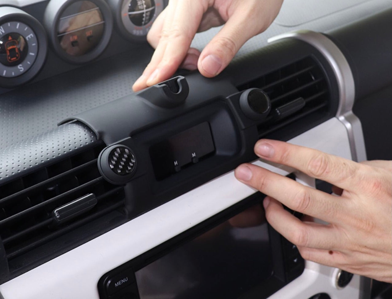 Fj cruiser Phone Holde Car For 2007-2023 Mobile Support Special Fixed Bracket GPS Base Mount Stand Air Vent Mount GPS Stand Bracket Car Interior Accessories  Accessories