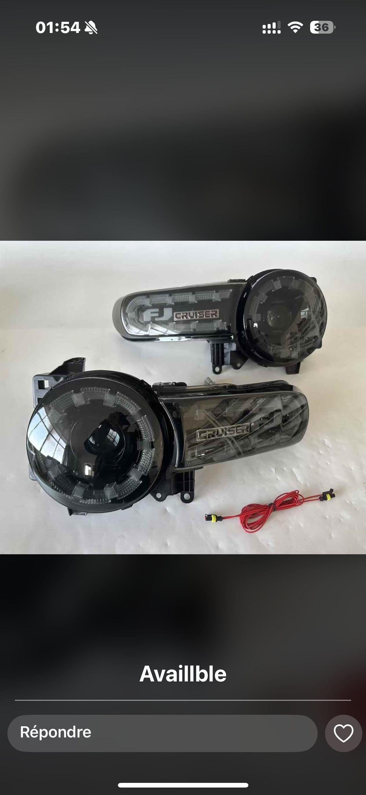 Fj Cruiser Full LED Headlight For Toyota FJ Cruiser 2007-2023 Head Lamp With Running Lights & dynamic DRL Lens Streamer Turn Signal Light Car Accessories