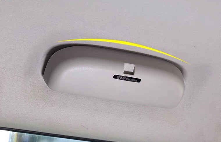 Toyota FJ Cruiser Sunglasses Holder – Custom-Fit Car Glasses Case for Interior Upgrade To Refit Special Glasses Frame  For Sunglas Suitable For Toyota Fj Cruiser - interior modify Accessories