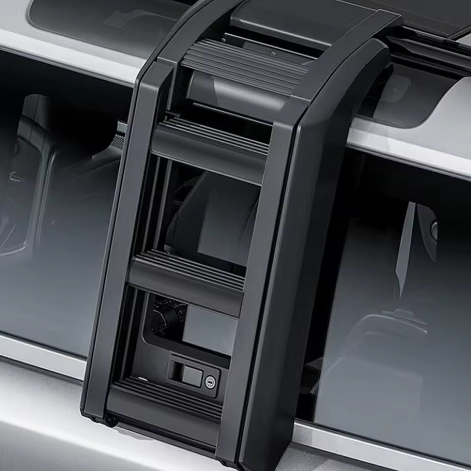 Universal ladder - cars Folding Aluminum Car Side Ladder & Roof Step