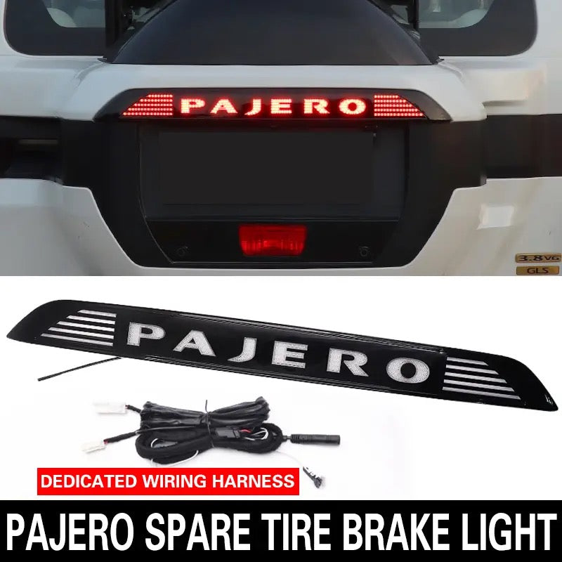 Mitsubishi Pajero LED Brake Light Cover Streamer With Light Rear Trim Strip Car Mitsubishi FOR Pajero V97v93V98V95V87 - 2007 up 2023 Modification