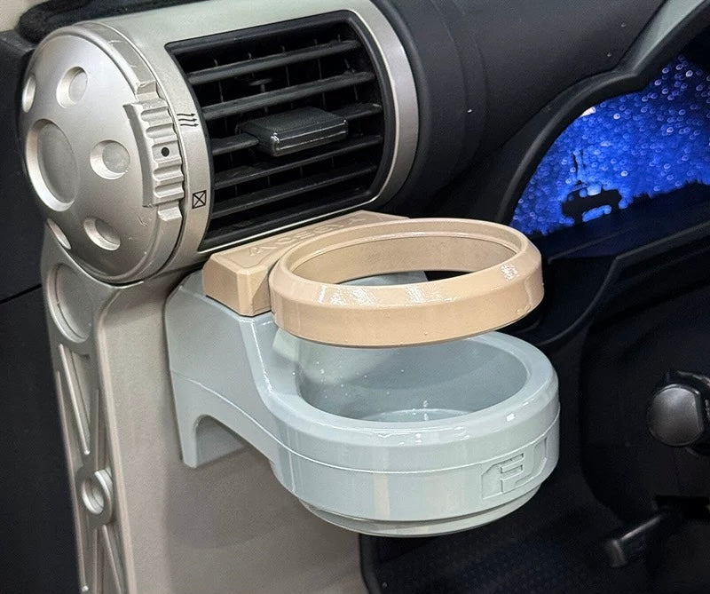 FJ Cruiser Air Vent Cup Holder & Phone Holder Car Drink Holder Fit for 2007-2023 Car Interior Drink Holder Set Water Bottle & Coffee Cup Holder Expander for Toyota FJ Cruiser