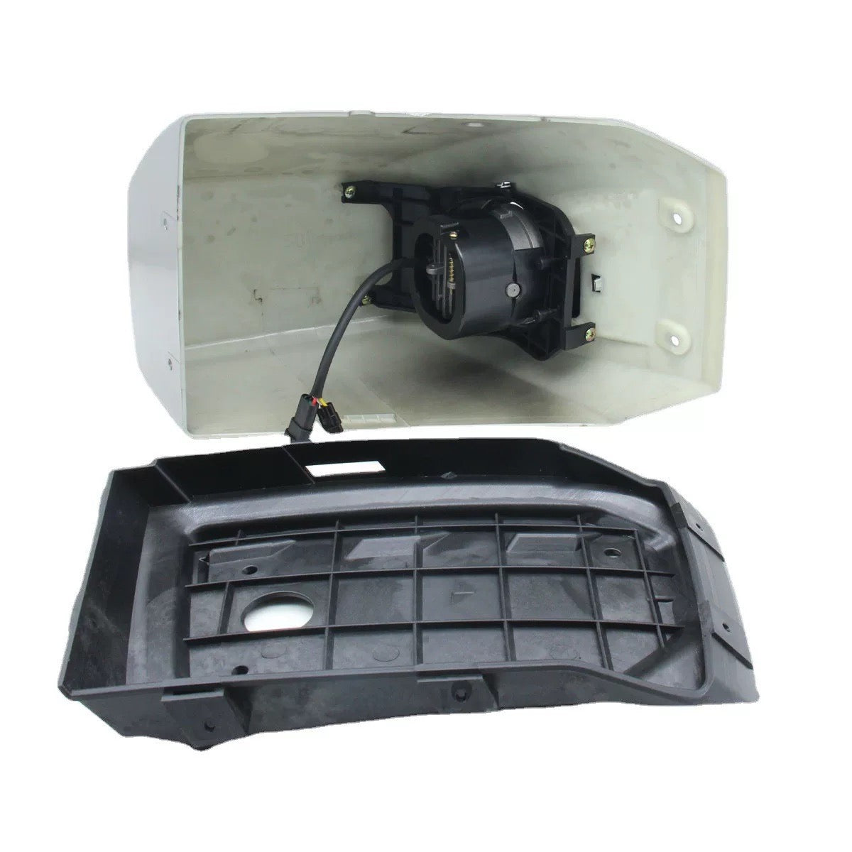 Toyota FJ Cruiser 2007-2023 Fog Light Set with DRL & Halogen Bulb - Front Bumper LED Fog Light Lamp For Toyota FJ Cruiser 2006-2020 Car Accessories modified LED fog light assembly front bumper corner lamp daytime running lights