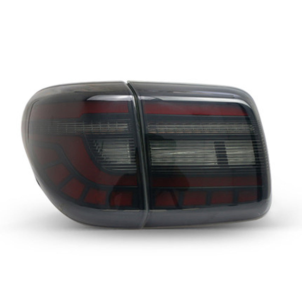 Nissan Patrol Y62 LED tail light rear turn signal brake light auto parts dynamic turn signal rear tail light assembly Upgraded Car Taillights Assembly for Nissan Patrol  Y62 2008-2019 Auto Back Lamps Led Dynamic Streamer Light Accessories