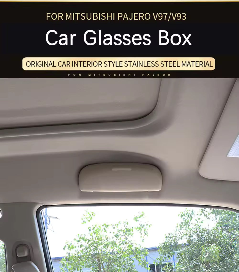 Mitsubishi Pajero  Car Glasses Case To Refit Special Glasses Frame  For Sunglas Suitable For Mitsubishi Pajero- interior modify Accessories