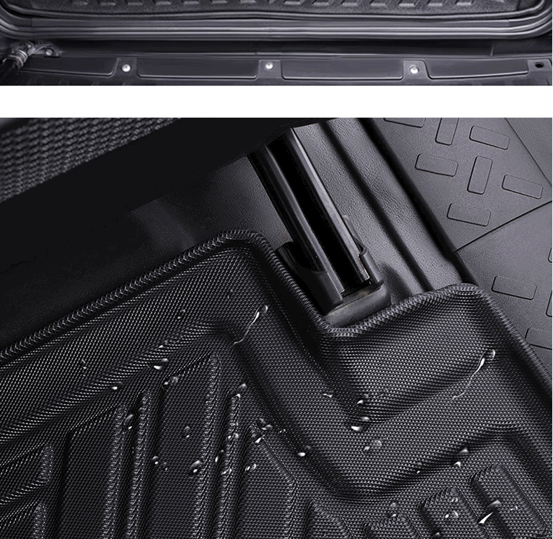 Toyota FJ Cruiser Styling Floor Mats Double Layer Custom Foot Pads Cover Interior for Toyota FJ Cruiser 2007-2023 Car Floor Mats Trunk Backrest Pad TPE Floorliner Rubber waterproof - interior car Accessories