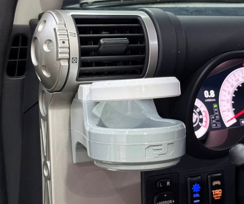 FJ Cruiser Air Vent Cup Holder & Phone Holder Car Drink Holder Fit for 2007-2023 Car Interior Drink Holder Set Water Bottle & Coffee Cup Holder Expander for Toyota FJ Cruiser