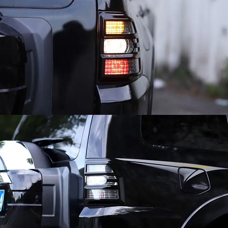 Mitsubishi Pajero Taillight Cover Decorative Frame – Rear Frame Taillight Protection Cover (4-Door, 2008–2022)