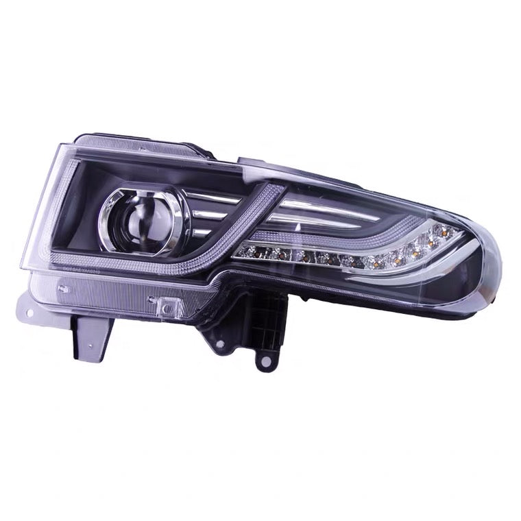 Fj Cruiser Full LED Headlight For Toyota FJ Cruiser 2007-2023 Head Lamp With Running Lights & dynamic DRL Lens Streamer Turn Signal Light Car Accessories