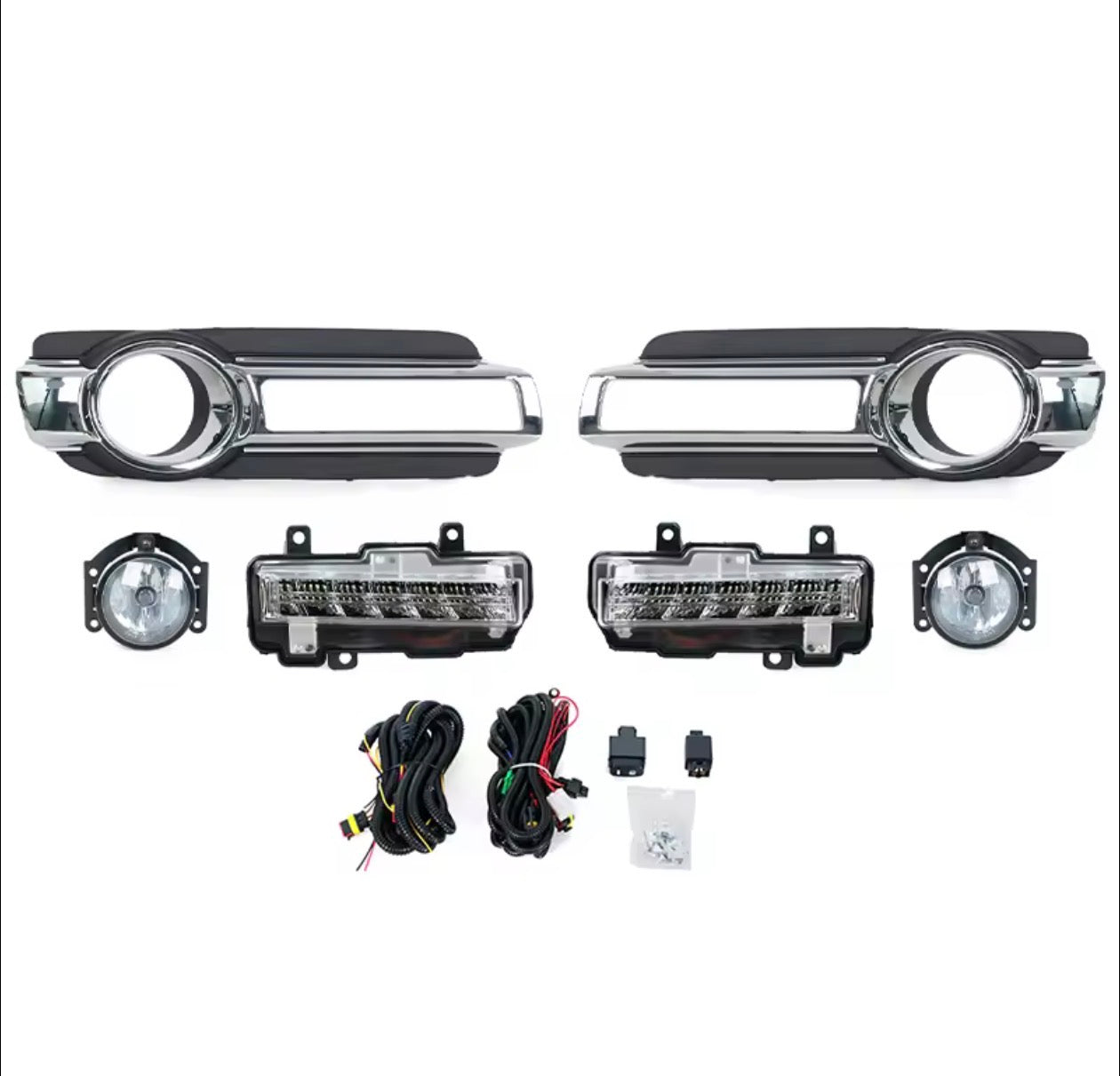 Mitsubishi Pajero LED DRL & Fog Light High-End Conversion Kit (2014–2020)