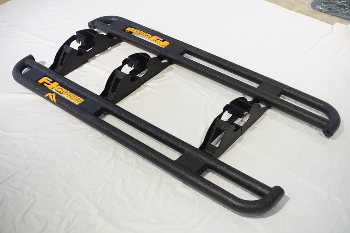 Fj Cruiser Side step Off-Road Side Steps Exterior Modification Accessories Steel 4x4 Pickup Off-road Auto Parts Universal Running Board for FJ Cruiser 2007- 2023 Side Step Nerf Bars Running Boards For Toyota