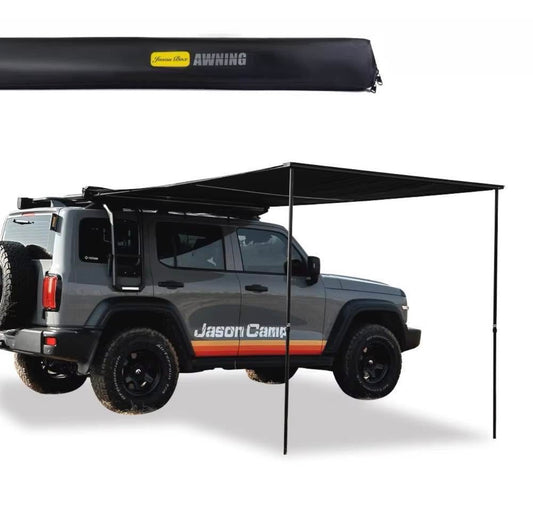 Car Side Tent Sunshade Folding Awning & Side Tent – 99.9% Large Off-Road Car Blackout Protection Universal - waterproof