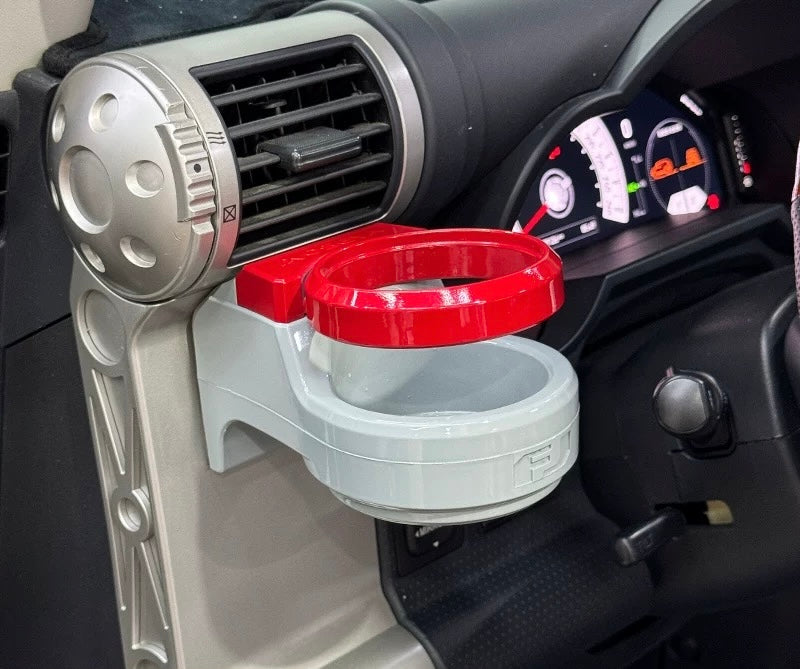 FJ Cruiser Air Vent Cup Holder & Phone Holder Car Drink Holder Fit for 2007-2023 Car Interior Drink Holder Set Water Bottle & Coffee Cup Holder Expander for Toyota FJ Cruiser