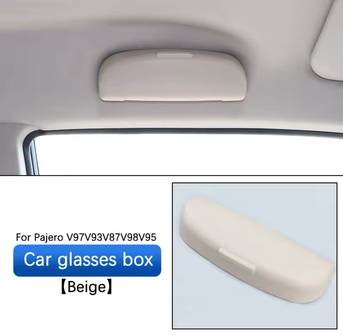 Mitsubishi Pajero  Car Glasses Case To Refit Special Glasses Frame  For Sunglas Suitable For Mitsubishi Pajero- interior modify Accessories