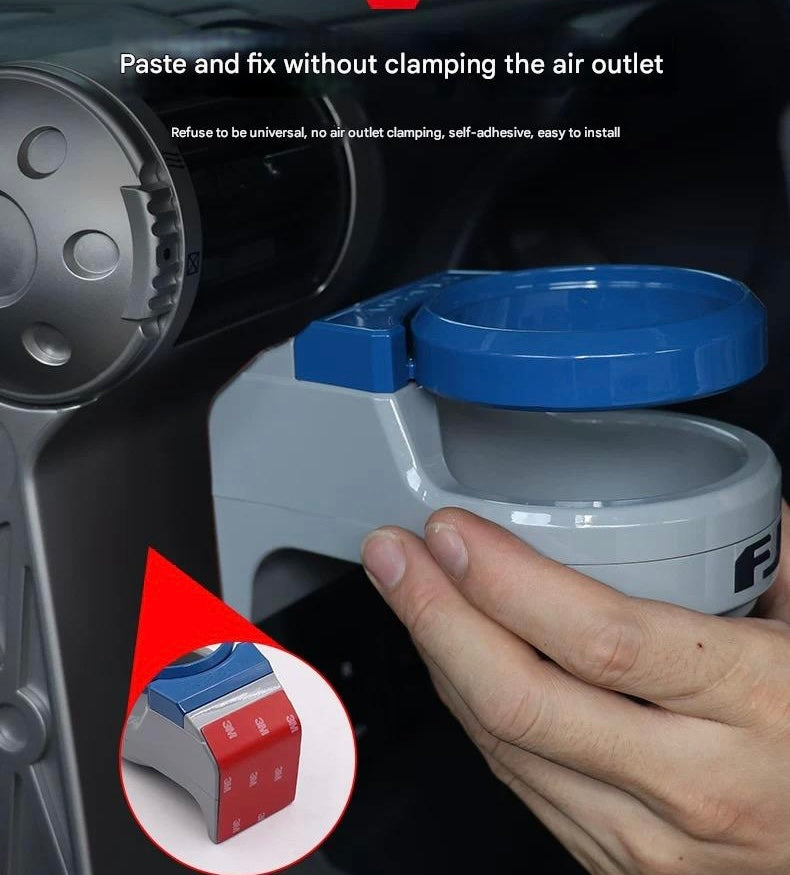 FJ Cruiser Air Vent Cup Holder & Phone Holder Car Drink Holder Fit for 2007-2023 Car Interior Drink Holder Set Water Bottle & Coffee Cup Holder Expander for Toyota FJ Cruiser