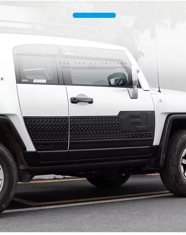 FJ Cruiser Door Anti-Rubbing Decoration Trim (2007–2023) – Scratch-Resistant Exterior Accessory