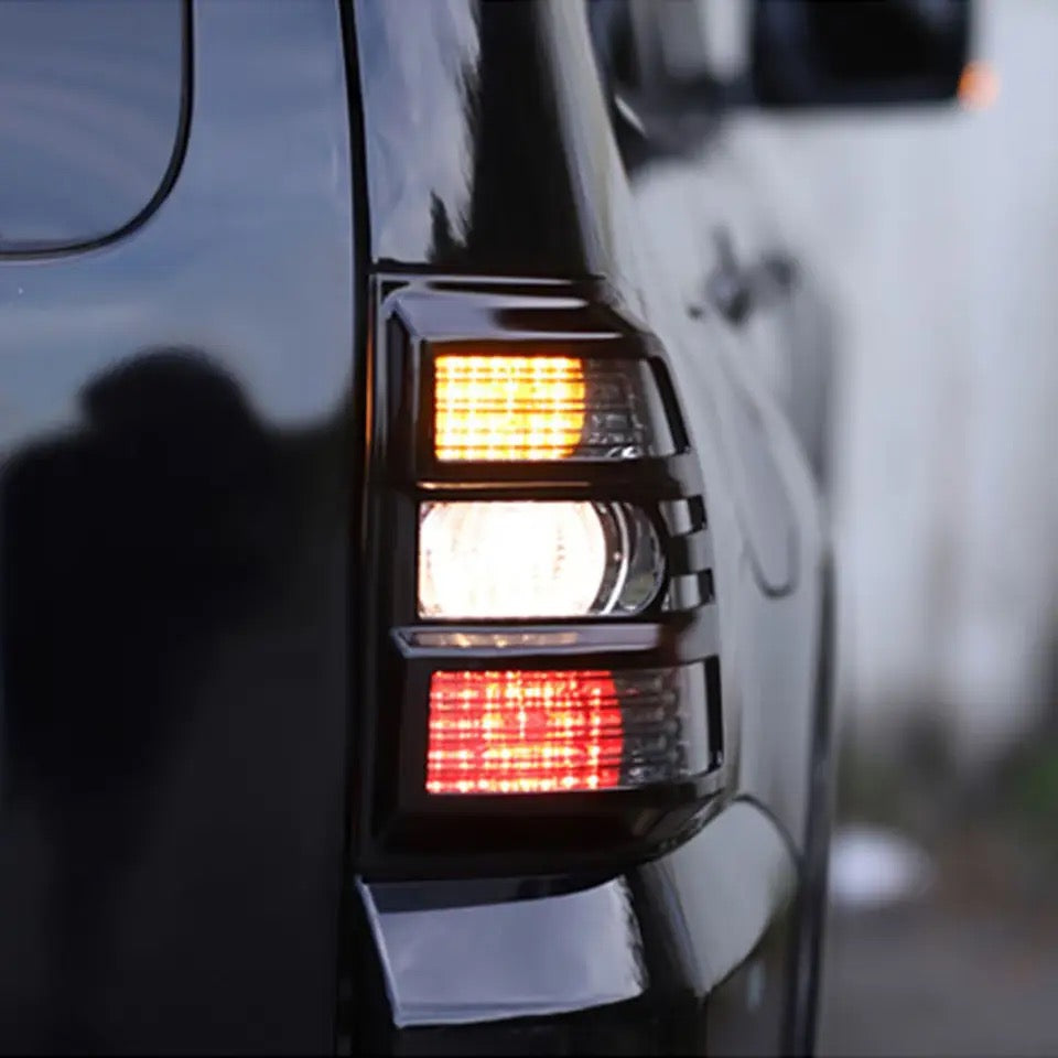 Mitsubishi Pajero Taillight Cover Decorative Frame – Rear Frame Taillight Protection Cover (4-Door, 2008–2022)
