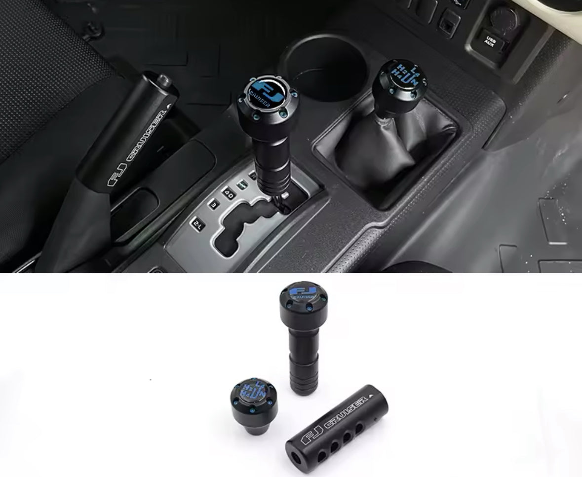 Toyota FJ Cruiser Gear Shift Knob Upgrade (2007–2023) Premium Gear Lever Modification – Interior Drive Rod Gear Head Accessory