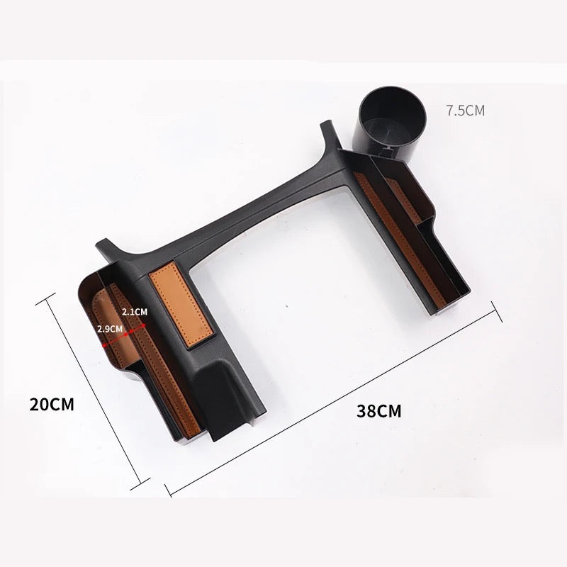 Pajero Seat Slot Storage Box Water Cup Holder Pajero Seat gap Central Control Organizer Storage Compartment Suitable 2007 up 2022