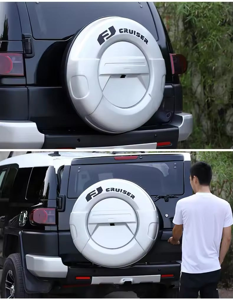 Toyota FJ Cruiser 2007-2023 Spare Tire Cover Protector  Exterior Accessories Premium ABS spare tire cover modified lightweight shell decorative protective cover