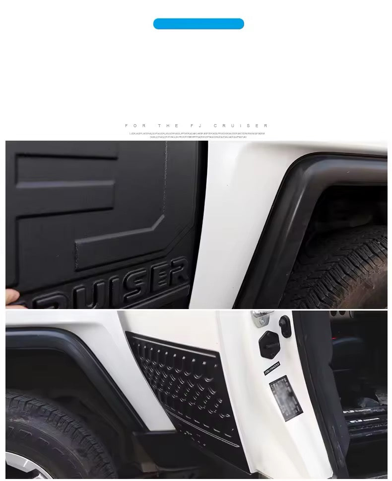 FJ Cruiser Door Anti-Rubbing Decoration Trim (2007–2023) – Scratch-Resistant Exterior Accessory
