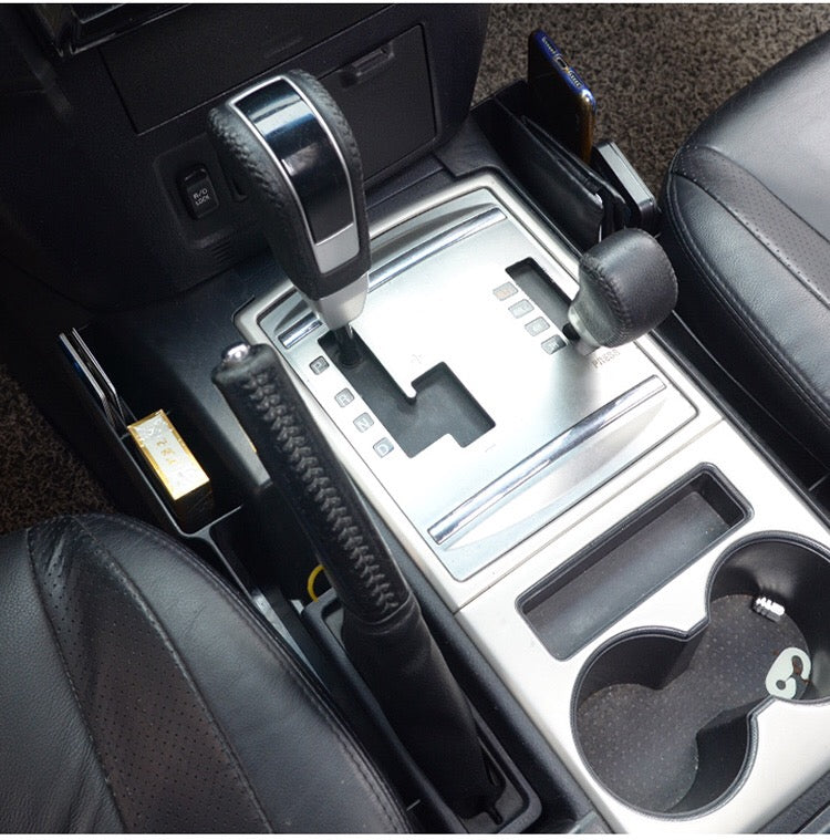 Pajero Seat Slot Storage Box Water Cup Holder Pajero Seat gap Central Control Organizer Storage Compartment Suitable 2007 up 2022