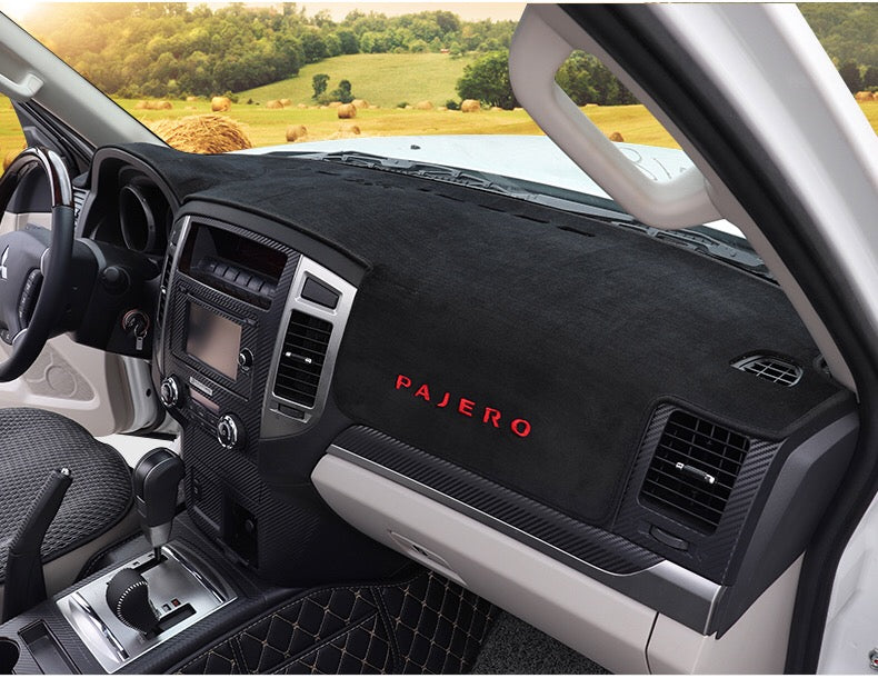 Pajero Dashboard Mat Mitsubishi Pajero Dashboard Covers Carpet pajero Sun Shade Protection Pad Dust Pad  Interior Accessories 2008 up